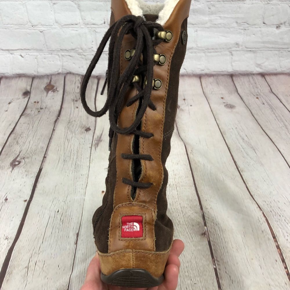 The North Face Janey Brown Suede Calf Boots Women's US 6 - Picture 5 of 10